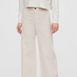 GAP High Rise Wide Leg Corduroy Pants Size 8